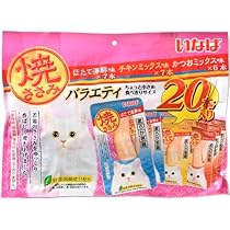 Amazon.co.jp: いなばペットフード 焼かつお 成猫用バラエティ