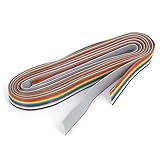 1.25ミリメートルピッチ10P柔軟なジャンパー線フラットIDCリボンケーブル1.5M 2PCS