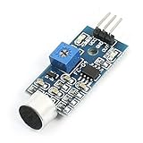 uxcell サウンド センサ モジュール 音声検出センジュール　マイクロ コントローラ DIY電子 DC 5V　MCU AVR用