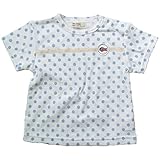 《初夏盛夏対応》(日本製) BO-PEEP(ボーピープ) 50スムース水玉ドット柄半袖Tシャツ 90cm /OW NO.DP-72700