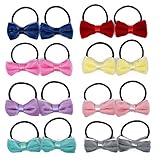 BIANHUAN ヘアゴム アクセサリー 18点セット ９色 髪留め 髪飾り シンプルリボン 可愛い レデイース キュート おしゃれ