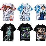 Carzsell 新世紀エヴァンゲリオン EVA 周辺 Tシャツ 半袖 丸首 エレメント tシャツ おしゃれ 子供 学生 大人 夏服 肌着 碇シンジ 綾波レイ 惣流·アスカ·ラングレー 渚カヲル 真希波 インナーシャツ 記念シャツ (10,M)