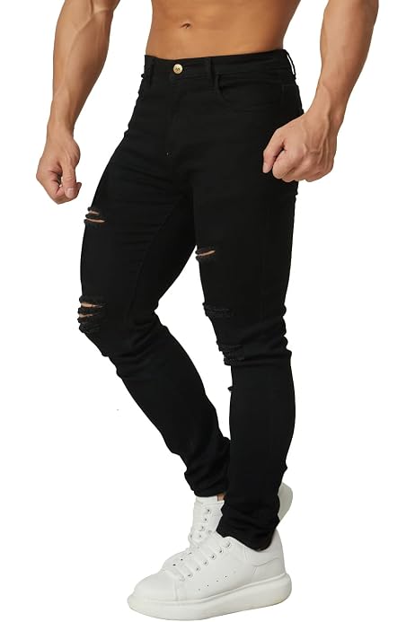 Pant Zipper Skinny Jeans 