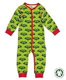 北欧 スウェーデン ベビー服 長袖カバーオール Bat こうもり 3-9ヵ月/9-18ヵ月 Maxomorra マクソモーラ (68cm)