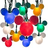 Disney Magic Holiday Multi-color Shimmering Mickey Mouse LED String Lights [並行輸入品]