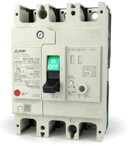 Amazon.co.jp: パナソニック(Panasonic) 漏電ブレーカ BJW-75型 3P3E
