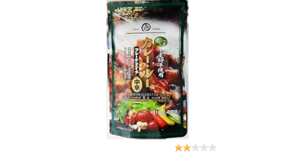 Amazon 美味安心 カレールー 中辛 グルテンフリー フレークタイプ 110g 4皿分 美味安心 食品 飲料 お酒 通販