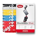 Sugru 手練り成型粘土型(モールダブル)万能接着剤 高耐久・防水性 5g × 8個 使い捨てパック マルチカラー SMLT8