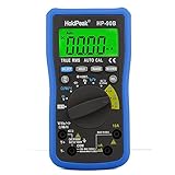 HoldPeak 90B Digital LCD Auto-ranging Multimeter With Diode And Continuity Test – For Electronic Mea