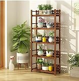 花スタンド屋内 植物スタンド、ソリッドウッドフラワーラックリビングルームバルコニーフラワースタンド屋内フラワーラック盆栽フレーム植物棚 (サイズ さいず : L50*W25*H152CM)