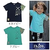 【SiShuNon/FARM】ファーム バイツカンパニー カリフォルニア 半袖Tシャツ 140 7 ブルー