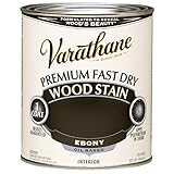 Rust-Oleum 269395 Varathane Premium Fast Dry Wood Stain, 32-Ounce, Ebony [並行輸入品]