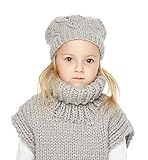 (ウォーム ハバー) Warm Habor ニット帽 ベビー 帽子 キッズ 女の子 赤ちゃん 毛糸 ニット 暖かい 秋冬 防寒 スタイリッシュ 可愛い