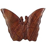 8のセット – インドの手作りバタフライMysteryボックスパズルToys – Wooden Games for Kids – 誕生日ギフト – 6 " x 2 " x 4 "
