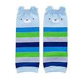 赤ちゃんの城 レッグウォーマー くまちゃん サックス