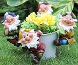 SH9319/　小人置物　ハンギング　４個セット