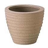 アドミナ 植木鉢 穴あき 28.5cm ライトブラウン【パーフェクトポット PF-30】 陶器 信楽焼き おしゃれ