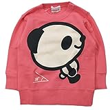 【秋冬春対応】 GARACH(ギャラッチ) 裏毛パンダPtトレーナー 95cm /Pk NO.AH-1631608