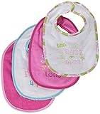 Regent Baby 4 Piece Crib Mates Bib Set, Blue/Pink by Regent Baby