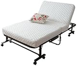 山善(YAMAZEN) 折りたたみベッド ポケットコイル ハイタイプ アイボリー SBP-10S(IV)