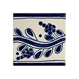 【ノーブランド品】[3月下旬頃～]メキシカンタイル10ｃｍ角6枚セット tile6022reg