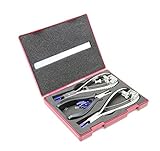 Hanchen 3T-B01C 眼鏡工具セット ツールキット 3ペンチ プライヤー メガネ加工修理工具 光学レンズハンド 多機能 眼鏡屋用