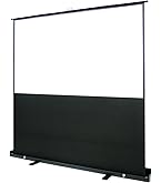 Amazon | オーエス 103インチ 自立型フロアスタンドスクリーン MS