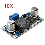 YCOSON 10個4A XL6009E1可変DC-DCステップアップ昇圧コンバータ電源モジュール