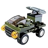 クリエイティブToy Cars MilitaryモデルChariots建物ブロックtoys-03