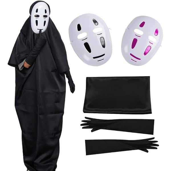 Amazon.co.jp: [TuBaoBao] カオナシ コスプレ コスプレ 仮装