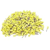 470pcsケーブルAWG 18用電線圧着コネクタ絶縁ターミナルイエロー