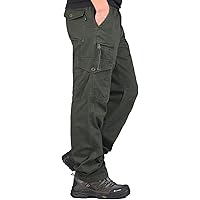【色:ブラウン_サイズ:XL】[TACVASEN] カーゴパンツ メンズ 作業着 Amazon | [TACVASEN] 作業ズボン メンズ スキーウェア