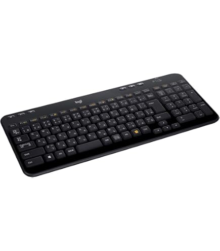 LOGICOOL ワイヤレスキーボード Unifying対応 K340 wyw801m Amazon.co.jp: LOGICOOL ワイヤレスキーボード Unifying対応 K340
