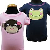 Carter's（カーターズ)大きなアップリケつき半袖ボディスーツ [Baby Product] [Baby Product]