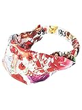 (ヒステリックミニ) Hysteric Mini Antique Love総柄 Viscotex ヘアバンド ホワイト