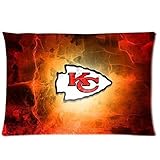 2017ファッション(カンザスシティチーフス)ユニセックス枕を印刷