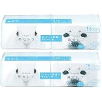ネピア「鼻セレブ」ポケットティッシュ 24枚入 × 16個パック ＜2セット・計32個＞ ホワイト