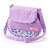 元気にお出かけベビーショルダーバッグ　水玉（パープル地にピンクドット）　B1701700　日本製