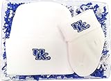 Kentucky Wildcats新生児ベビーキャップとソックスギフトセット