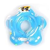 YideaHome赤ちゃんのトレーニングに 首浮き輪 プールやお風呂で バランス 水遊び 入浴 調節ベルト付