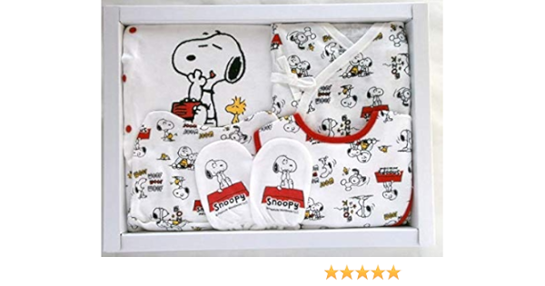 Amazon ベビー服 ギフトセット ベビー肌着セット 新生児 出産祝い スヌーピー ２ｗａｙベビードレス ベビー肌着 コンビ肌着 ミトン スタイ 帽子 ベビーギフトセット ベビー服 出産祝い ギフト ギフトセット ベビー マタニティ 通販