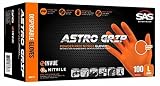 Astro Grip? Powder-free Nitrile Disposable Glove Xl Full Case (10 Boxes of 100) [並行輸入品]