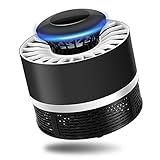 Vincitore 蚊取り器 UV光源吸引式捕虫器 USB給電式 蚊対策グッズ 殺虫器 電気蚊取 吸引ファン 省エネー 携帯便利 (黒)
