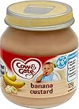 Cow & Gate Banana Custard 4-6mth+ (125g) 牛とゲートバナナカスタード4-6Mth + （ 125グラム）