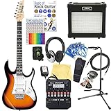 Ibanez アイバニーズ GRX40 TFB エレキギター 初心者 入門 18点セット 【ZOOM G1Four マルチエフェクター付】