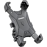 KONGDO 自転車 スマホホルダー バイク 携帯スタンド すまほほるだー スマートフォンホルダー 防振 脱落防止 角度調整 360度回転 ロードバイク クロス バイク スマホ固定用 4.7-6.5インチ 多機種対応