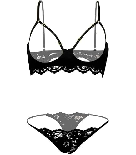 Amazon.co.jp: 女性黒ラテックス ラバー ブラ トップ乳首穴カップレス