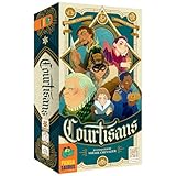 Pandasaurus Games Courtisans カードゲーム - 女王の宴会で陰謀と影響力をナビゲート!戦略ゲーム、楽しいファミリーゲーム、子供&大人、対象年齢8歳以上、2~5人用、プレイ時間20~30分、製造