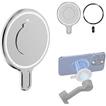 DJI OSMO MOBILE 6 (MagSafeアダプタ付き) Amazon.com: Aerbeis for DJI Magnetic Phone Holder Clamp