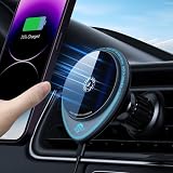 [2025人気ア最新型] magsafe車載ワイヤレス充電器 Bluetooth レシーバー 2-in-1 送信機 - デュアルペアリング / 24時間再生 / マイク内蔵 - テレビ 飛行機 ヘッドホン AirPods スピーカー 車 ジム用 ワイヤレス Bluetooth オーディオアダプター